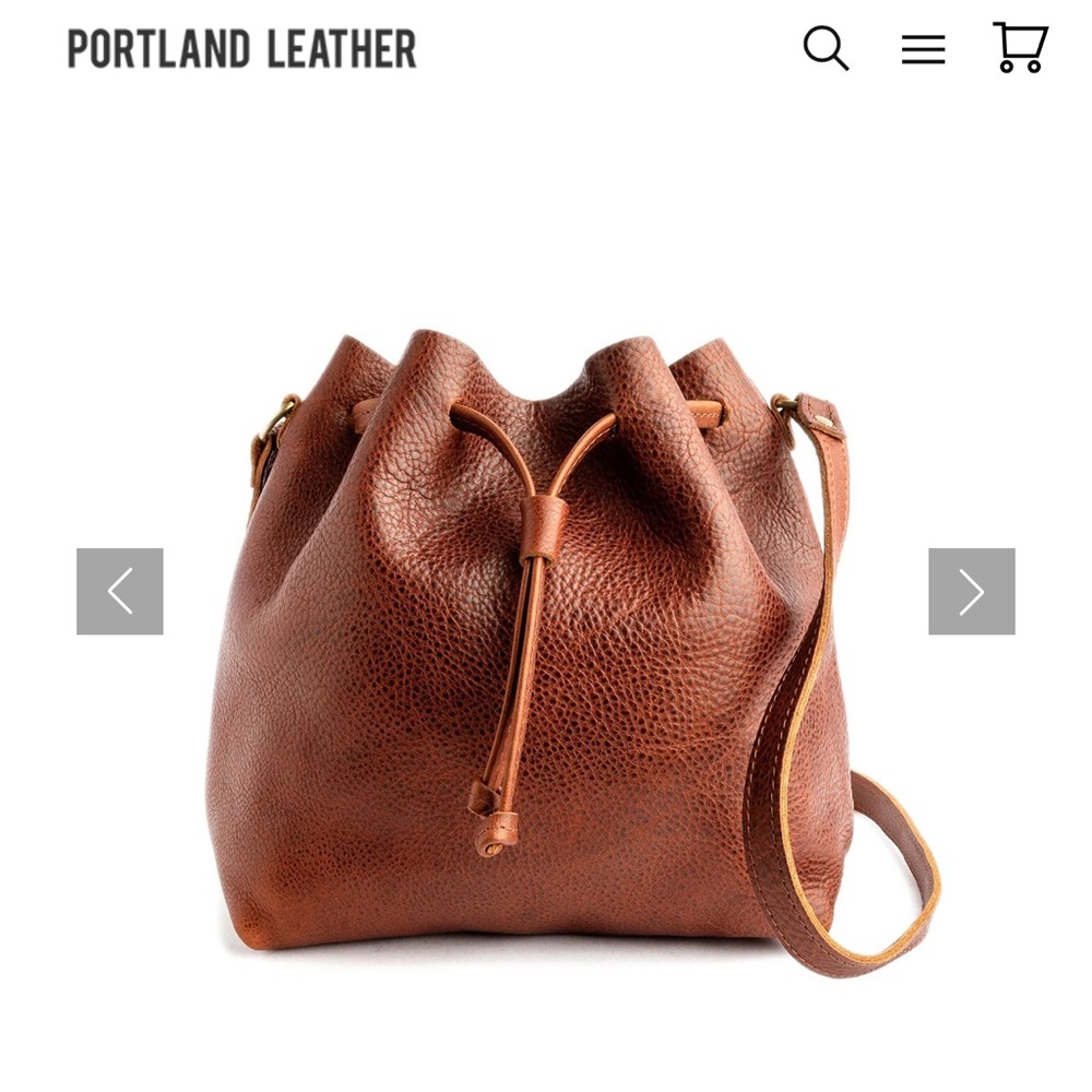 Portland Leather Goods Bucket Bag